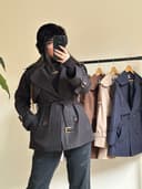 بارونی کوتاه دوژیله کد 8077