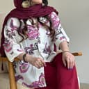 مانتو طرح دار شیلا کد 7240