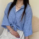 شومیز گره ای مهشید 7247
