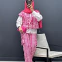ست ژیله طرح دار کد 6941