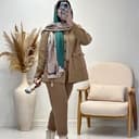 پالتو فوتر پایین جیب کد 7097
