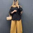 مانتو شومیزی لینن کد 6948