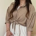 شومیز گره ای لمه کد 7231