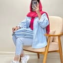 مانتو جین قواره دار کد7055