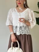 شومیز وارداتی ژینا کد 8256