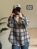 شومیز پاییزه بغل حلال کد 8073